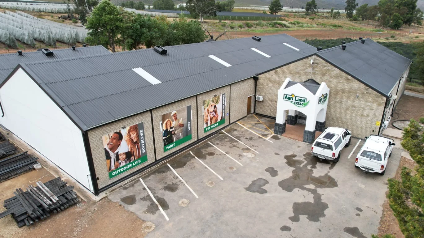 Agri Land SSK premises after refurbishment by Goyadi