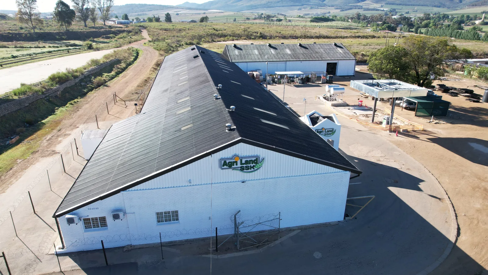 Completed roof restoration on commercial premises